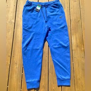 Blue Nike Tech Sweatpants Brand New
